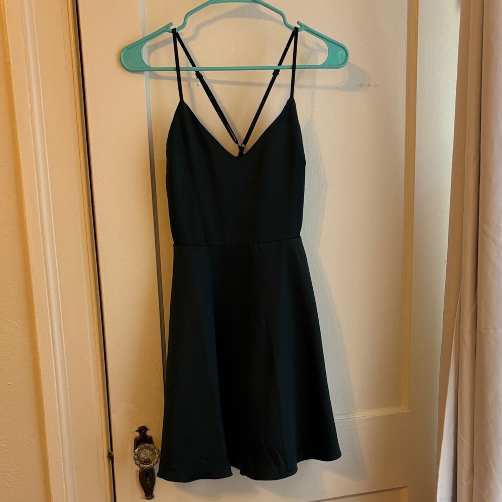 Altar'd State Dark Green Dress